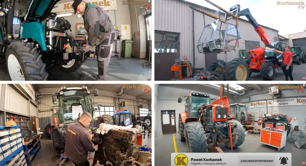 Serwis maszyn i ciągników rolniczych